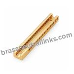 CDA 360 Brass Neutral Bar 1 meter length C36000 Neutral Links