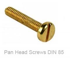 Pan head screws DIN 85