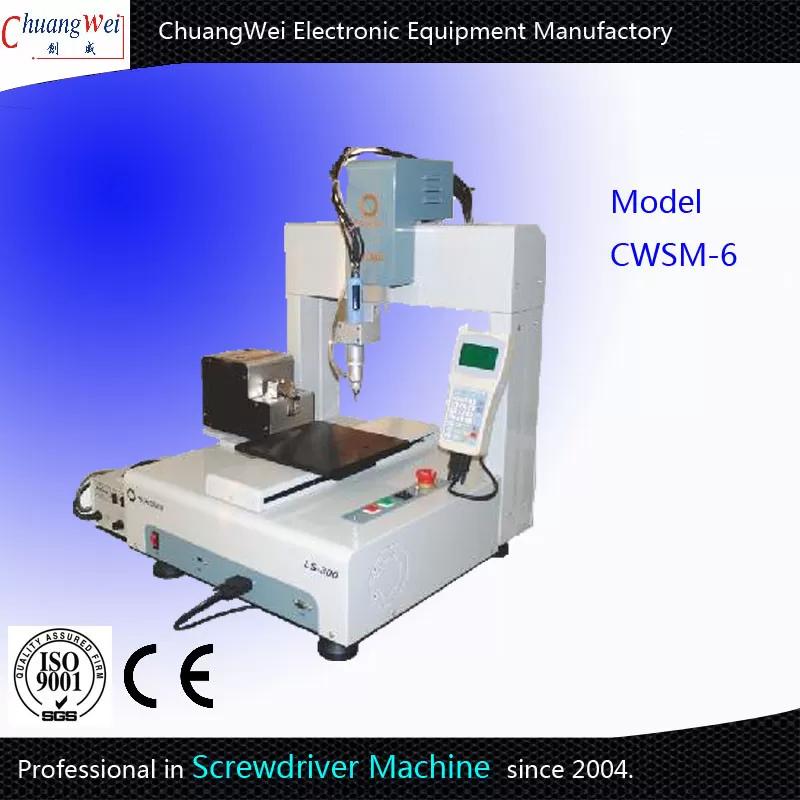 Single Station Desktop Screw Tightening Machine Adsorption DSP Ccontrol
