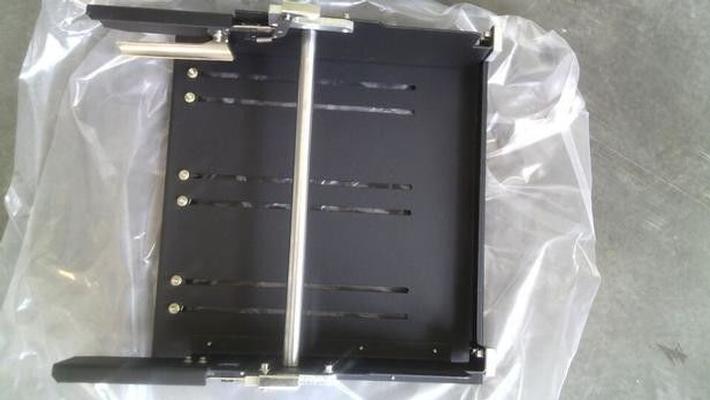 Juki Metal Black SMT Spare Parts , Standard JUKI IC Tray Holder 330X310