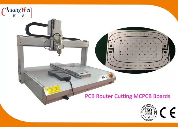 Desktop PCB depaneling Router Machine 650mm X 450mm Working Area