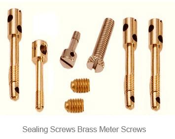 Sealing screws Brass Meter Screws