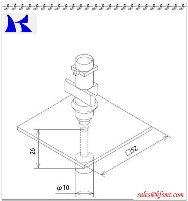 Fuji Smt Fuji IP3 nozzles 10.0 fixed nozzle AQNA - 3310/14 used in pick and place machine