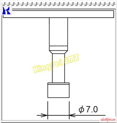 Fuji Smt Fuji NXT H08 nozzles 7.0 nozzle used in pick and place machine