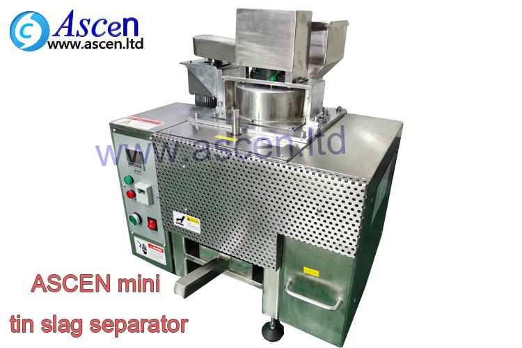 solder dross recycle machine tin slag separator
