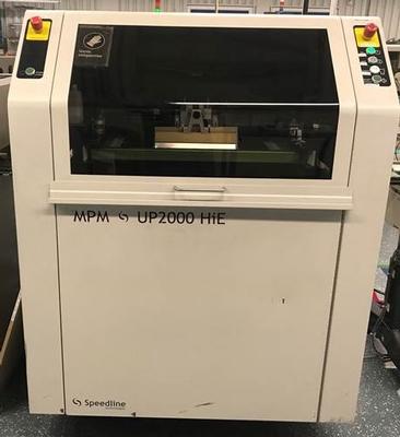 Speedline MPM UP2000 HiE Screen Printer