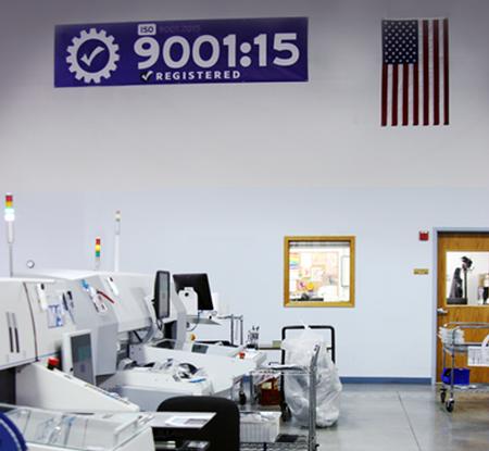 Z-AXIS, a contract manufacturer and electronic design services firm in western NY, is ISO9001:2015 certified. 