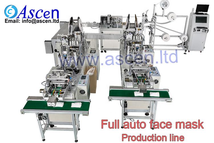 disposable medical face mask making machine