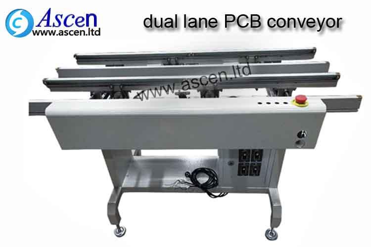 dual track PCB handling conveyor