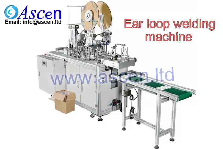 ear loop medical mask welding machine