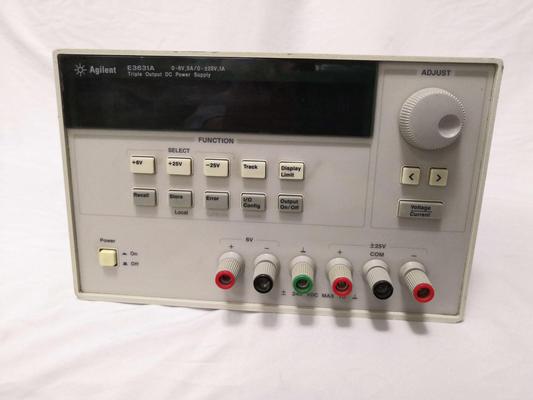 Agilent E3631A 80W Triple Output Power Supply, 6V, 5A & ±25V, 1A