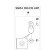 Yamaha KLF-M8750-A0 504A NOZZLE YSM40