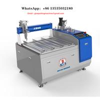 AB part epoxy urethane RTV silicone glue production line glue applicator machine gluing machines