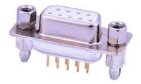 FDM0921 Machined pin D-SUB 180°Vertical Female 9Circuits