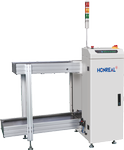 Pcb handling equipment automatic pcb loader machine smt magazine loader 1-4 Step pitches pcb tray loader unloader