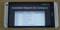 Reel aMounts Reporting Centre - Report Categories