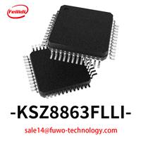 Microchip New and Original  KSZ8863FLLI  in Stock  IC LQFP48  , 22+     package