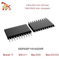 Texas Instruments New and Original  MSP430F1101AIDWR in Stock  IC SOIC20 21+ package