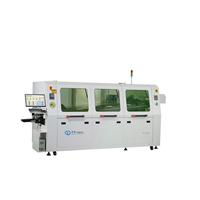 wave soldering pcb assembly production machine wave soldering machine