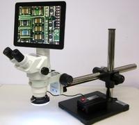 Stereo zoom microscopes