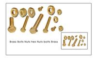  Brass Bolts Nuts hex Nuts bolts Brass 