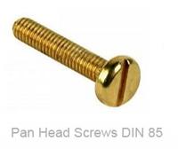 Pan head screws DIN 85 