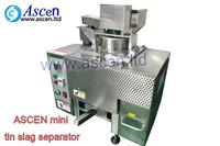 solder dross recycle machine tin slag separator