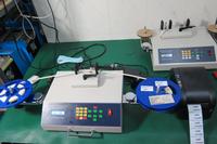 SMD parts counter with bar code scanner and printer